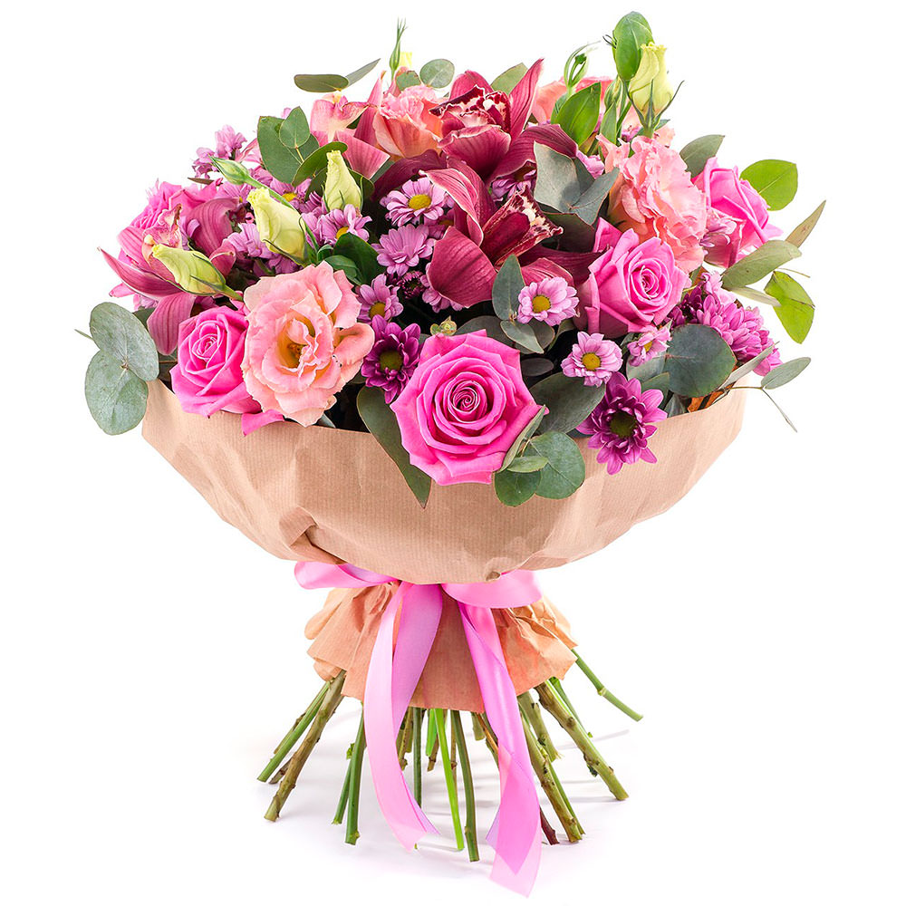 Букеты с розами